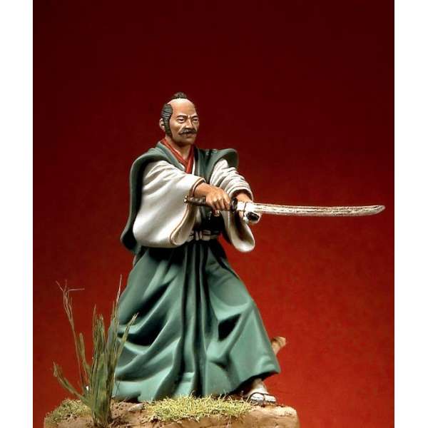 Pegaso models.54mm figuren.Samurai mit "Daisho"-Schwert.