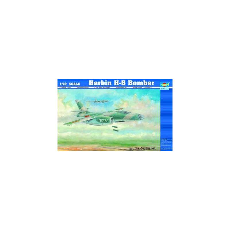 BOMBARDIER CHINOIS N-5 , avion Trumpeter au 1/72e