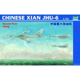 XIAN JHU-6 AVION DE RAVITAILLEMENT EN VOL CHINOIS  Maquette avion Trumpeter 1/72e 