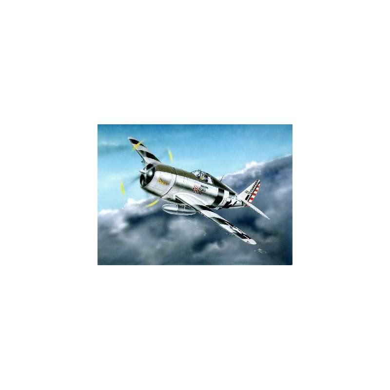 REPUBLIC P-47 D 6 THUNDERBOLT "RAZOBACK"  US ARMY. Maquette avion Trumpeter 1/32e 