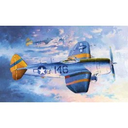 REPUBLIC P-47N "THUNDERBOLT" Maquette avion Trumpeter 1/32e 
