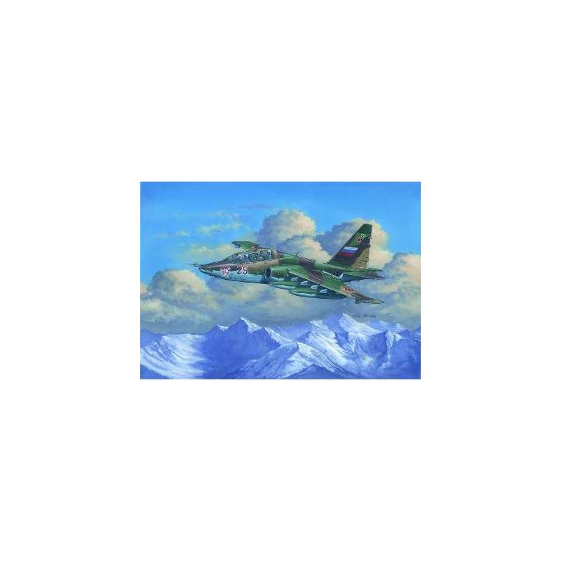 SUKHOI Su-25UB "Frogfoot" B Maquette avion Trumpeter 1/32e 