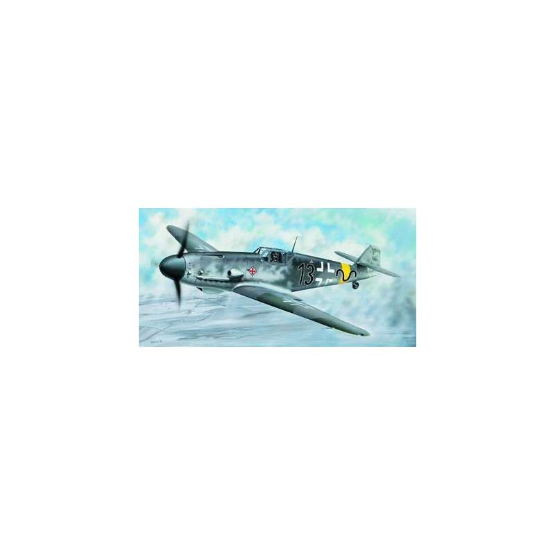  MESSERSCHMITT Bf 109 G-2 1943 Maquette avion Trumpeter 1/24e