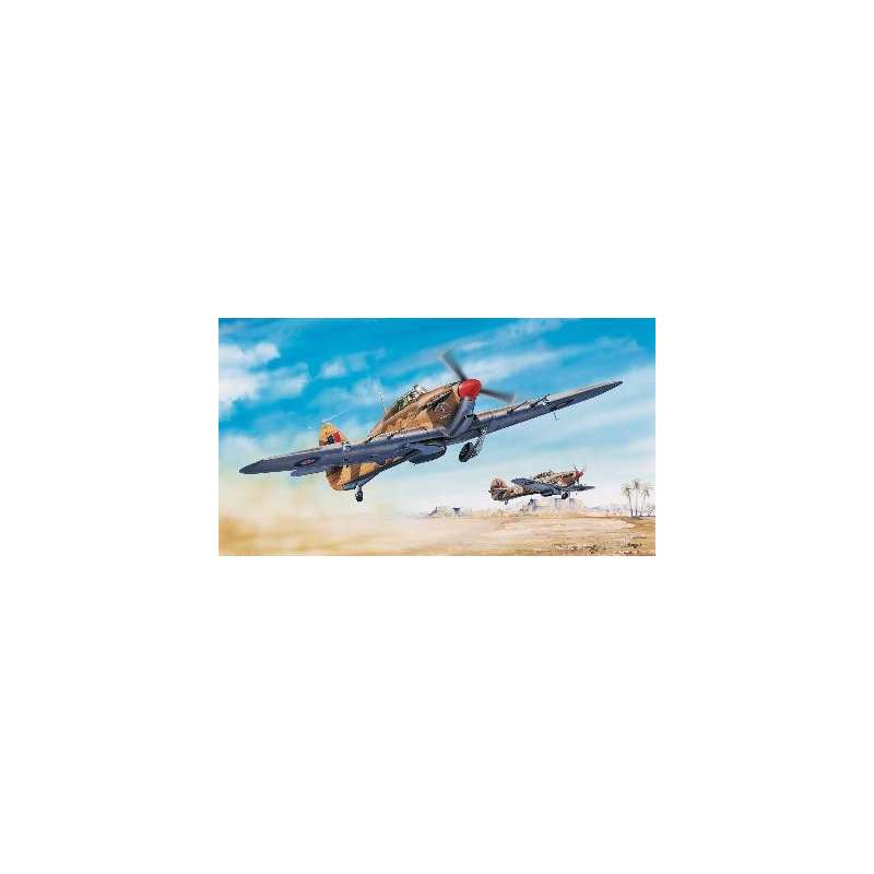  HAWKER HURRICANE MkIIC (Trop) 1942 Maquette avion Trumpeter 1/24e