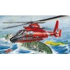  HELICOPTERE "DAUPHIN" US COAST GUARDS  Maquette Trumpeter 1/48e 
