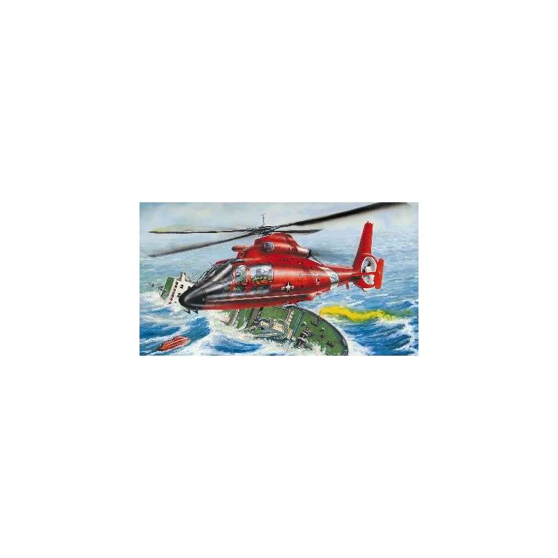 Trumpeter 1/25e HELICOPTERE "DAUPHIN" US COAST GUARDS 