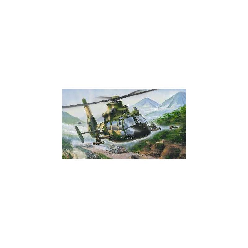 HELICOPTERE MILITAIRE CHINOIS Z-9G Maquette Trumpeter 1/48e 