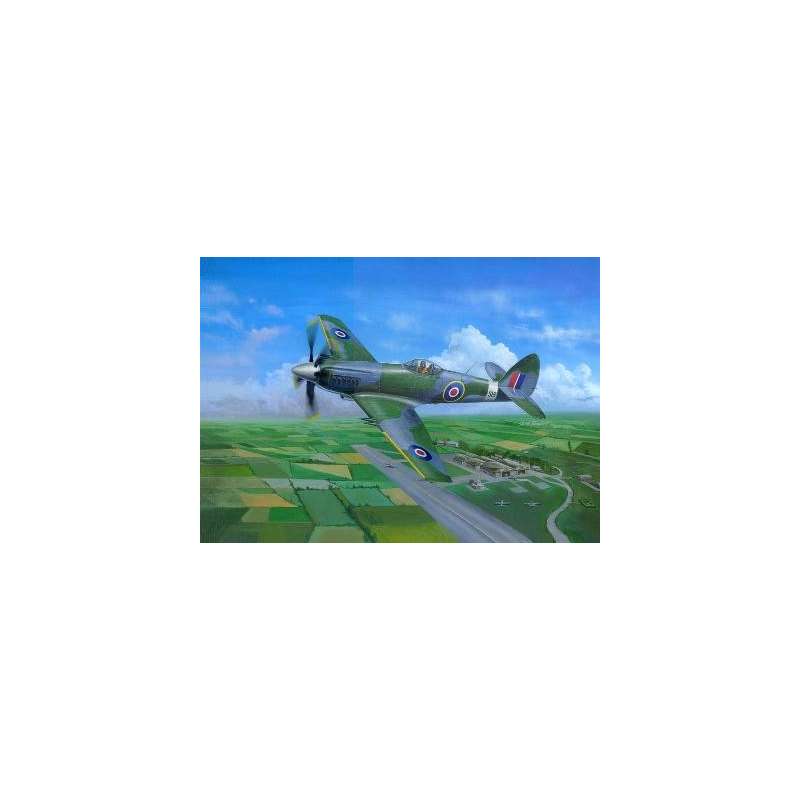  SUPERMARINE SPITEFUL F.Mk.14 ARMEE BRITANNIQUE. 39/45. . Maquette avion Trumpeter 1/48e