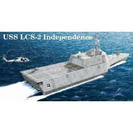 USS INDEPENDENCE (LCS-2) - FREGATE LEGERE A COQUE TRIMARAN  Maquette bateau Trumpeter 1/350e 