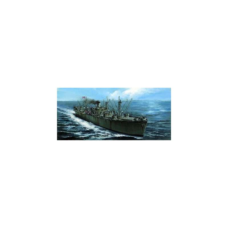 LIBERTY SHIP SS JOHN BROWN 1944  Maquette Trumpeter 1/350e 