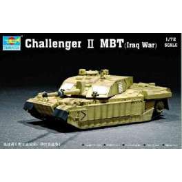 CHAR CHALLENGER II MBT (guerre  Irak) 2006 Maquette Trumpeter 1/72e 