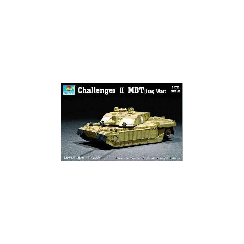 CHAR CHALLENGER II MBT (guerre  Irak) 2006 Maquette Trumpeter 1/72e 