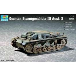 Trumpeter 1/72e CANON D'ASSAUT ALLEMAND STURMGESCHÜTZ III Ausf B 1940