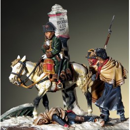  Napoleonic figure kits.The withdrawing of Napoleon from Russland.