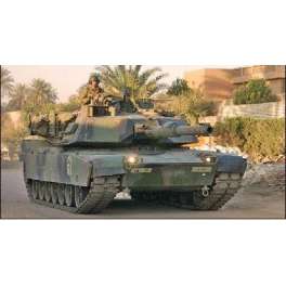  CHAR LOURD US M1A1 ABRAMS -1991. Maquette de char US. Trumpeter 1/72e