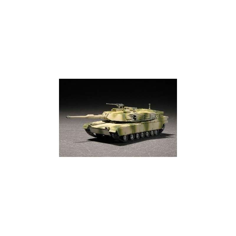  CHAR LOURD US M1A1 ABRAMS MBT -1991 . Maquette de char US. Trumpeter 1/72e