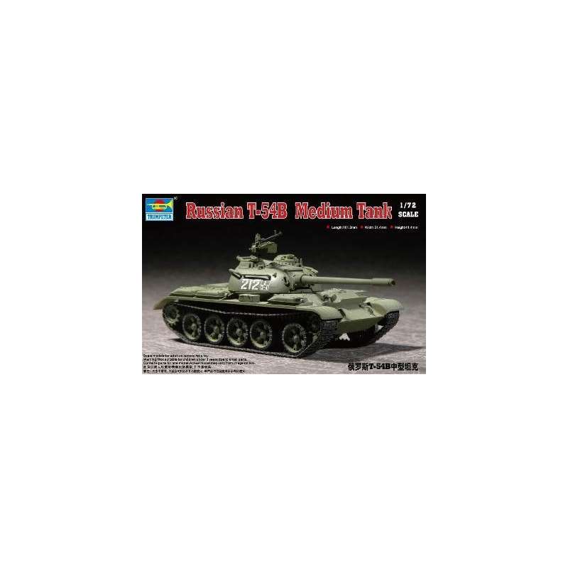 Trumpeter 1/72e CHAR MOYEN SOVIETIQUE T-54B 1955