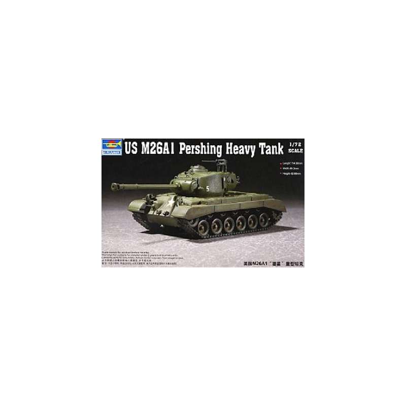 Trumpeter 1/72e US M26A1 "PERSHING" 1950