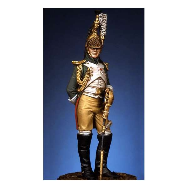 Pegaso models.54mm.Officier de dragon de la garde,1806-1815.