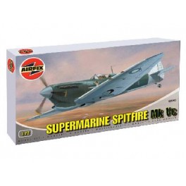  SUPERMARINE SPITFIRE Mk.VC. Maquette d'avion de chasse. Airfix 1/72e