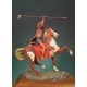 Figurine de Crasy Horse, chef Indien à cheval,1876. Andrea miniatures,90mm.