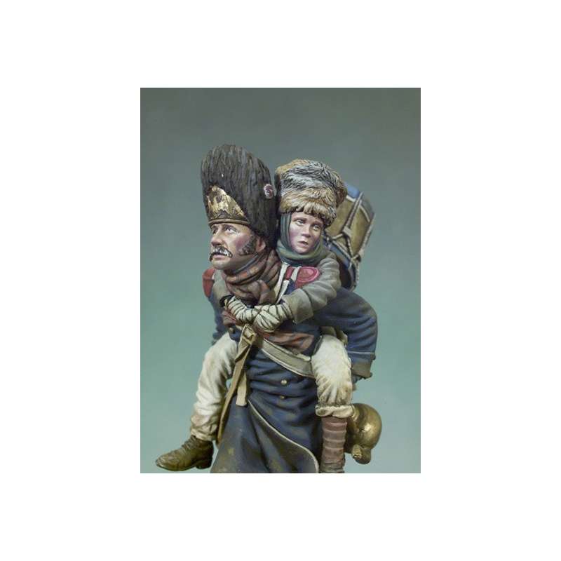 Andrea miniaturen,historische figuren 54mm.Waffenbrüder,1812.