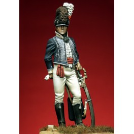 Figurine de Light Dragoon 1811 Pegaso Models 54mm.