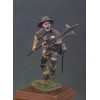 Andrea Miniatures 54mm. Figurine de hallebardier à Azincourt,1415.