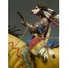 Andrea miniaturen,figuren 54mm.Sioux-Indianer anreitend