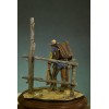 Figurine Andrea Miniatures 54mm Cowboy. Figurine de collection à monter et à peindre.