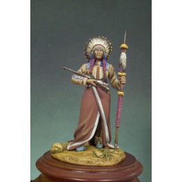 Andrea miniaturen,figuren 54mm.Sioux Häuptling.