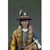 Andrea Miniatures 54mm. Figurine de Comanche à monter et à peindre.