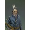 Andrea Miniatures 54mm. Crow Scout 1876. Figurine d'indien.