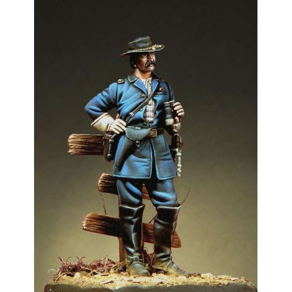 Pegaso models 54mm Brigadier Général Buford 1er U.S Cavalry Division.