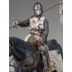 Andrea miniatures,figuren 90mm.Tempelritter zu Pferd.