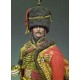 Andrea miniatures,Napoleonische figuren 90mm.Husaren-Hauptmann.