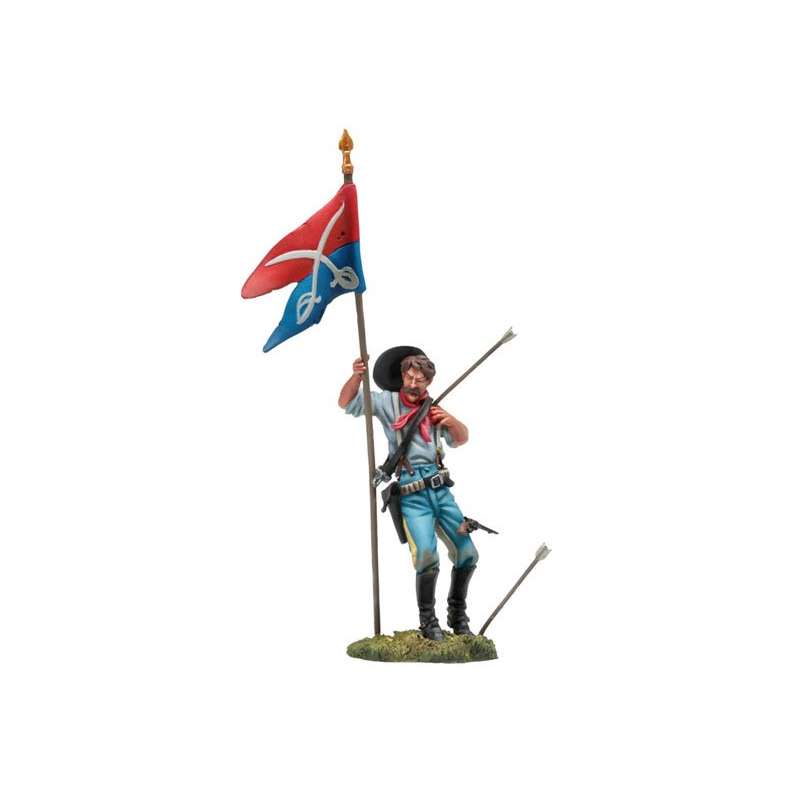 Figurine de collection Andrea Miniatures 54mm Toy soldier cavalier US