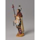 Figurine de collection Andrea Miniatures 54mm Toy soldier ,Guerrier Sioux.