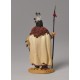 Figurine de collection Andrea Miniatures 54mm Toy soldier ,Guerrier Sioux.