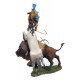 Figurines de collection Andrea Miniatures 54mm Toy soldier ,Buffalo hunt.