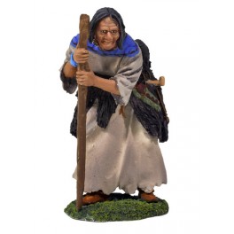 Andrea Miniatures 54mm Toy soldier ,Vielle femme Indienne.