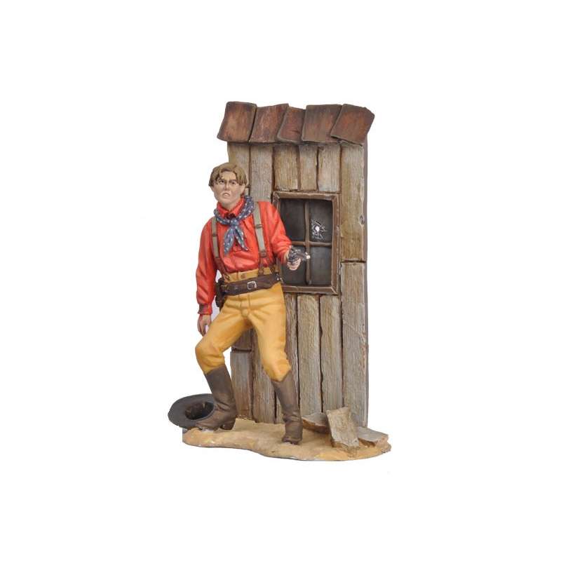 Figurine de collection Andrea Miniatures 54mm Toy soldier ,The last shot.