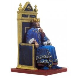 Figurine historique Andrea Miniatures 54mm Toy soldier ,Philippe IV,Philippe le Bel.