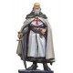 Andrea Miniatures 54mm Toy soldier ,Jacques de Molay grand maître des templiers.
