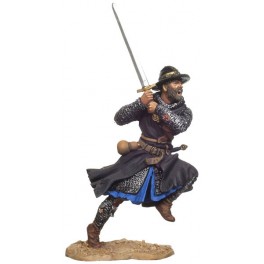 Andrea Miniatures 54mm Toy soldier ,Le sergent templier.