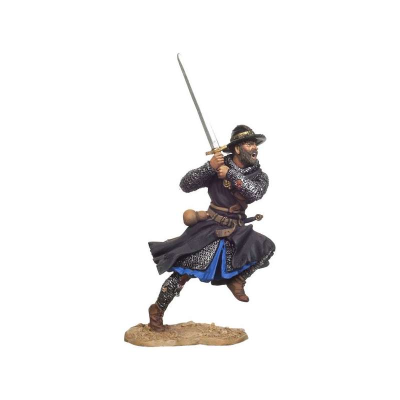 Andrea Miniatures 54mm Toy soldier ,Le sergent templier.