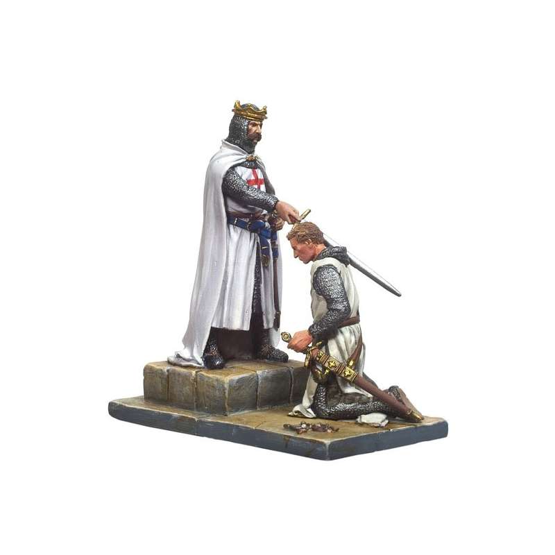 Andrea Miniatures 54mm Toy soldier ,L'accolade.