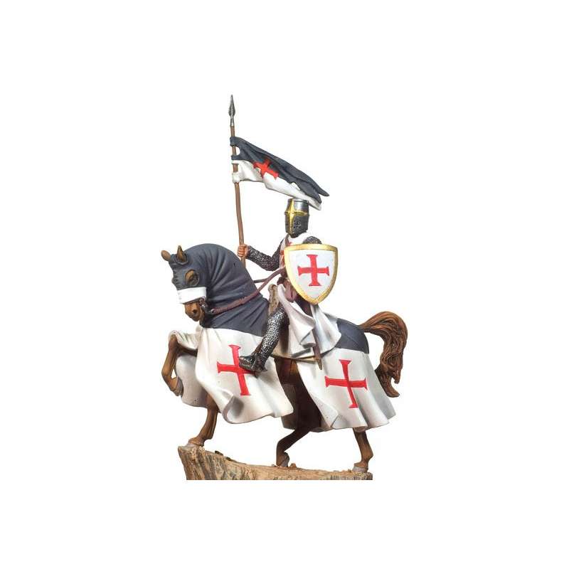 Andrea Miniatures 54mm Toy soldier ,Gérard de Ridefort,1184-1189, Chevalier templier.