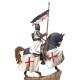 Andrea Miniatures 54mm Toy soldier ,Gérard de Ridefort,1184-1189, Chevalier templier.