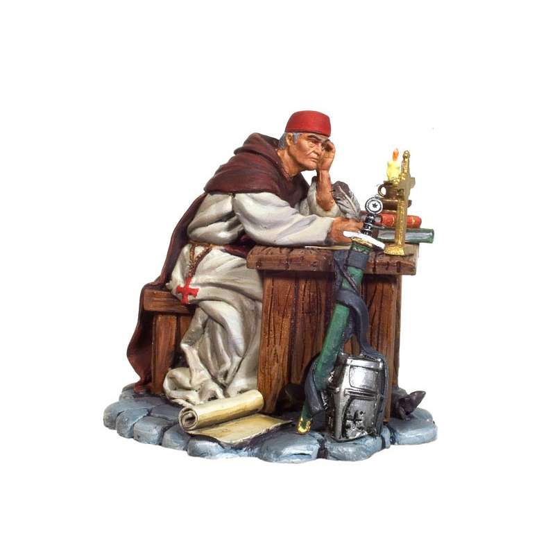 Andrea Miniatures 54mm Toy soldier ,Bernard de Clairvaux.